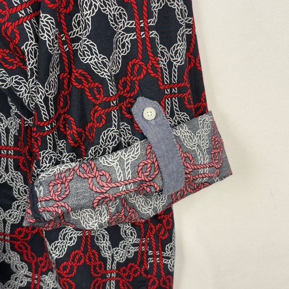 Tommy Hilfiger Woman 3X Button Up LongSleeve Shirt Cotton Mature Business Office - Picture 7 of 14